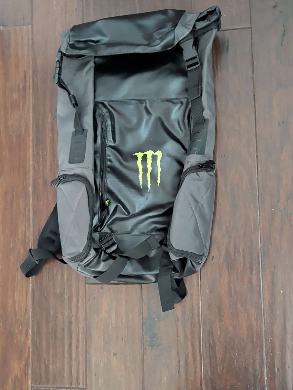 Monster Energy Drink Promotional Backpack Black Green